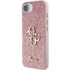 Obal Guess PU Fixed Glitter 4G Metal Logo Apple iPhone 16e GUHCPSE4HG4SGP Pink