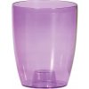 Kinekus Kvetináč transparentný, plastový, 16 cm, COUBI ORCHID, fialový