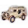 Woodcraft Drevené 3D puzzle Jeep