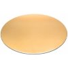 Podložka tenká pr. 26 cm hladká Zlatá
