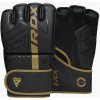 Grapplingové rukavice RDX Grappling F6 golden