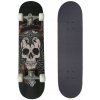 Skateboard Master Extreme Board - Skull čierny