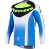 Dres TECHSTAR KNIF, ALPINESTARS (modrá/černá/žlutá fluo, vel. M)