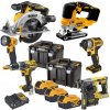 SADA KOMBINOVANÉHO ELEKTRICKÉHO NÁŘADÍ DEWALT DCK690P3T 18V