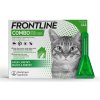 FRONTLINE COMBO SPOT-ON PRE MAČKY A FRETKY roztok na kožu proti kliešťom, blchám a švolám, v pipete, 3x0,5 ml