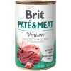 Brit PATÉ & MEAT Venison konzerva pre psov 400 g