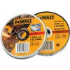 DT42340TZ DEWALT ŘEZNÉ KOTOUČE NA NEREZ V PLECHOVÉ KRABIČCE DO ÚHLOVÝCH BRUSEK 125X1,2 MM, 10 KS,