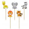 Sviečky na tortu, 5 ks – zvieratká - Godan
