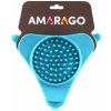 Amarago lízacia podložka trojuholník modrý