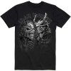 Iron Maiden tričko Senjutsu Grayscale Heads čierne