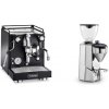 La Pavoni Cellini Classic, black + Rocket Espresso SUPER FAUSTO, chrome