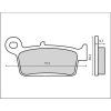 Zadné brzdové doštičky / obloženie Brenta Suzuki RM 250 1996-2012 Organic