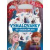 Vymaľovanky so samolepkami. Ľadové kráľovstvo