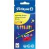 Farbičky Pelikan Bicolor 12 ks/24 farieb