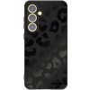 Picasee silikónový čierny obal pre Samsung Galaxy S24 FE S721B - Midnight Leopard