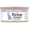 Výhodné balenie Thrive Complete 24 x 75 g - Hovädzie mäso so zeleninou