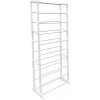 Verk Skladací stojan na topánky Amazing Shoe Rack 30 párov biely