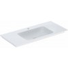 Geberit ONE - Umývadlo nábytkové 1050x480x140 mm, bez prepadu, s otvorom na batériu, KeraTect, biela 505.010.01.4