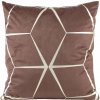 Takoy Zamatová obliečka na vankúš BLINK 28 so striebornou geometrickou potlačou-HF-391051 | 45 x 45 cm