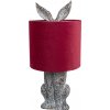 Brown & Red Easter RABBIT nočná lampa