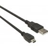 PremiumCord ku2m3a USB 2.0, A-B mini, 5pinů, 3m