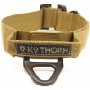 K9 Thorn Obojok s rukoväťou Cobra-Bravo 45mm, brown coyote - L
