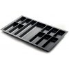 AGOFORM Príborník Classico Kristall SoftTouch čierny pre StrongBox 90 (804 x 474 mm)