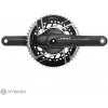 SRAM Red E1 DUB kľuky s wattmetrom, 2x12, 50/37T 165 mm