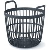 Kôš s uchami ZOE BASCET antracit 36,4cm (Prosperplast IKPIO370-S443)