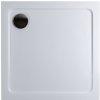 H K - THOR Sprchová vanička z liateho mramoru, štvorec, 70x70x3 cm SE-THOR-70SQ