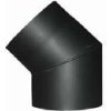 Vapk Koleno dymové 45° 200/2 mm čierne 221818