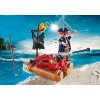 Playmobil 5655 Prenosný box Pirát na vore