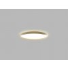 LED2 1274957DT Stropné svietidlo MOON 60 LED 50+10W, 3000K/4000K, 4200lm, IP20, zlatá, TRIAC