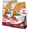 N&D dog LG Senior Medium & Maxi Chicken & Pomegranate 2 x 12 kg