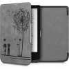 Púzdro na čítačku kníh KW Mobile - Dandelion Love - KW5022803 - Púzdro pre Pocketbook 616/617/627/628/632/633 - šedé (4063004238592)