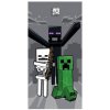 Detská osuška MINECRAFT šedá