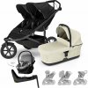 THULE Kočík 4v1 Urban Glide 3 Double Black s autosedačkou Maple Light Grey,základňou,príslušenstvom 2025