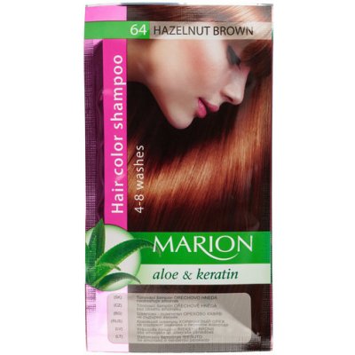 Marion tónovací šampon 64 orechovo hnedá 40 ml