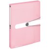 Plastový box s gumičkou Herlitz A4 PP rose