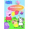 Omalovánky se samolepkami Peppa Pig