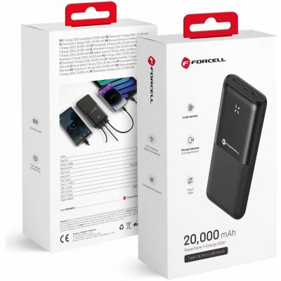 Forcell F-Energy S20k1 20000mAh black