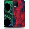 Picasee silikónový čierny obal pre Realme 8 5G - Organic red