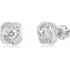 Cutie Jewellery Prekrásne kôstkové náušnice z bieleho zlata Z9001-3263-30-10-X-2
