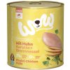 WOW Kuřecí s karotkou Junior 800 g