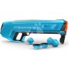 Vodný granátomet s farebným LED displejom SpyraGravity Blue Spyra s integrovanou batériou s USB-C nabíjaním a 4 vodné granáty s dostrelom 16 m