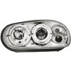 predné svetlá VW Golf IV 97-04 Angel Eyes chróm