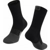 ponožky FORCE FLAKE termo, černo-šedé Velikost: L-XL/42-47