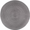 MagicHome Podložka pod tanier okrúhla 38cm grafitová