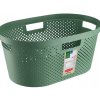 Curver Kôš na čistú bielizeň Infinity 39 l, zelená