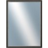 DANTIK - Zrkadlo v rámu, rozmer s rámom 60x80 cm z lišty TAIGA čierna (3108)